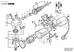 Bosch 0 603 371 903 Pws 600 Angle Grinder 230 V / Eu Spare Parts